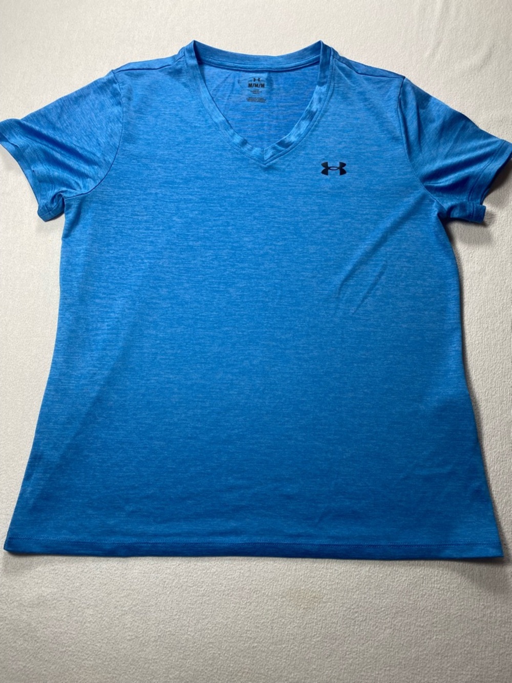 Under Armour Electric Blue V-Neck Performance Tee